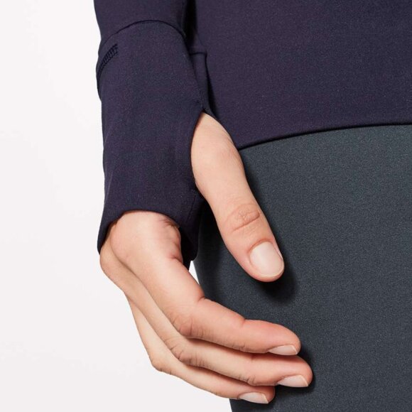 LIKE-NEW Lululemon Contour Jacket Midnight Navy Size 6 - Picture 3 of 8